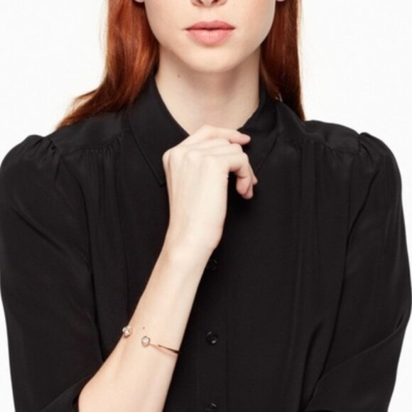 Kate Spade Lady Marmalade Cuff Bracelet Rose Gold - Picture 3 of 3